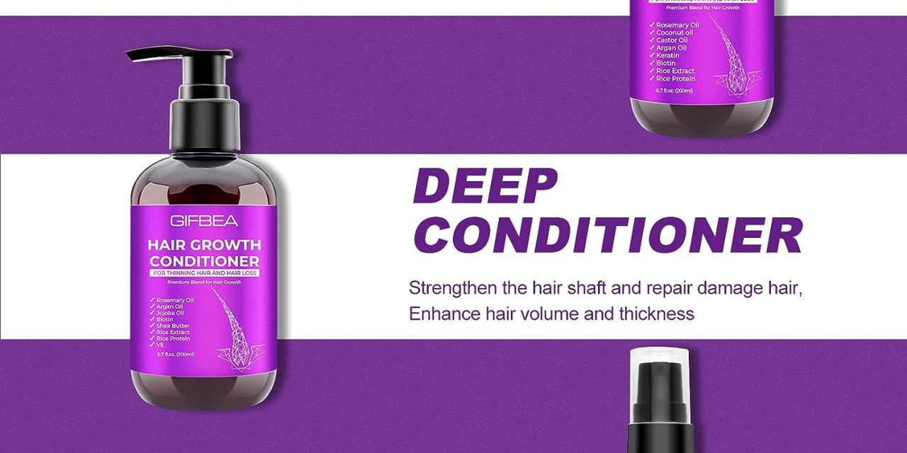GIFBEA Hair Growth Shampoo and Conditioner Set Review