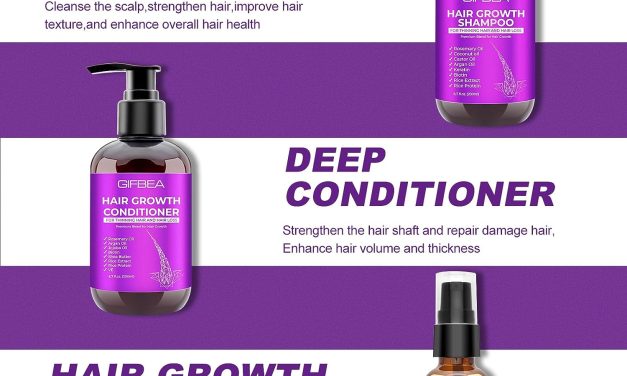 GIFBEA Hair Growth Shampoo and Conditioner Set Review