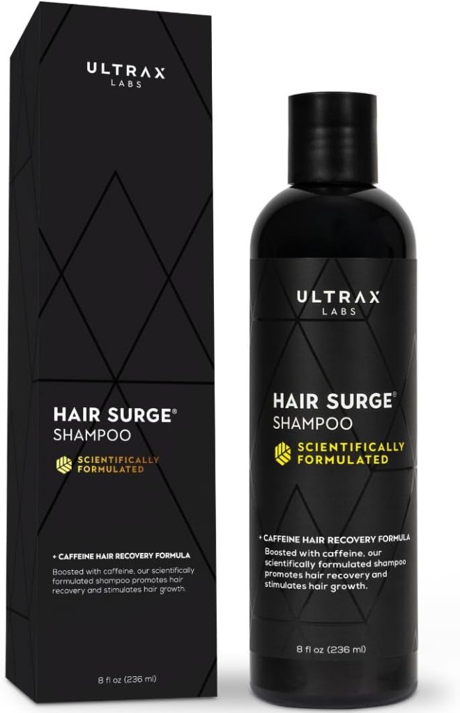 Ultrax Labs Hair Growth Shampoo for Thinning Hair and Hair Loss, Hair Thickening Shampoo, Hair Growth for Women and Men - Hair Surge 8 oz