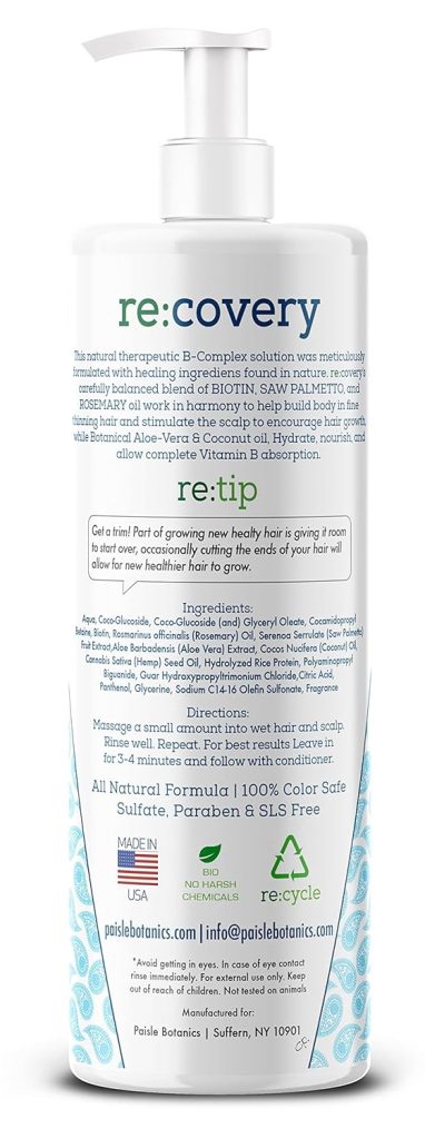 Biotin Shampoo for Hair Growth Thinning and Loss - Thickening ALL NATURAL Sulfate Free Paraben treatment Women Men Safe Color Treated Biotin Shampoo for Hair Growth Thinning and Loss - Thickening ALL NATURAL Sulfate Free Paraben treatment Women Men Safe Color Treated